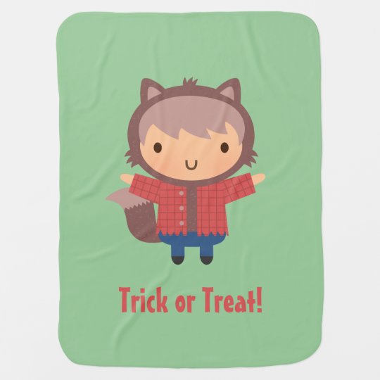 Couverture Pour Bebe Garcon Mignon De Loup Garou Bebe Halloween Zazzle Fr