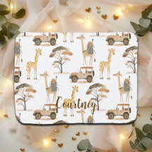 Jungle Safari avec Giraffes Nursery Motif