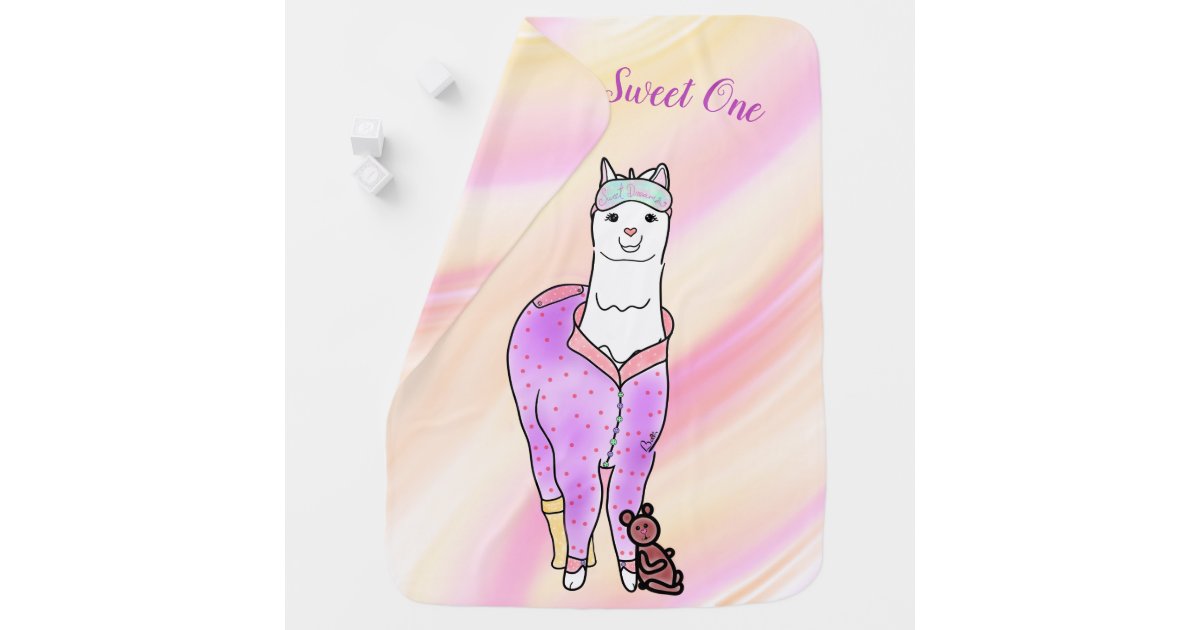 Couverture Pour Bebe Llama Au Pyjama Goodnight Sweet One Zazzle Fr Couverture Pour Bebe Llama Au Pyjama Goodnight Sweet One Zazzle Fr