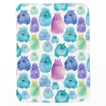 Monster Mania en aquarelles - Monster mignon