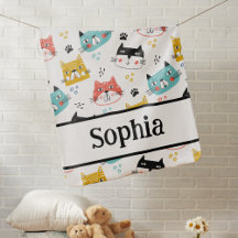 Motif de chats amusants