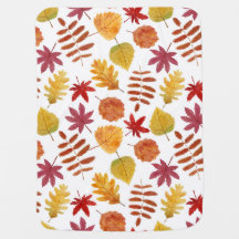 Motif sans couture de feuille d'automne
