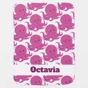 Couvertures Poulpe Pour Bebes Zazzle Fr