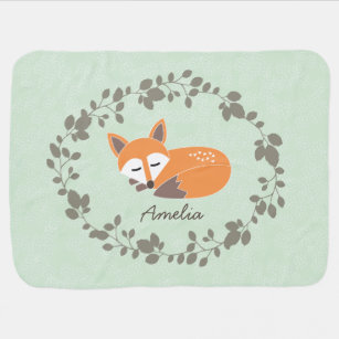 Couvertures Renard Pour Bebes Zazzle Fr Couvertures Renard Pour Bebes Zazzle Fr