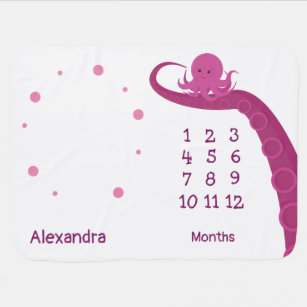 Couvertures Poulpe Pour Bebes Zazzle Fr