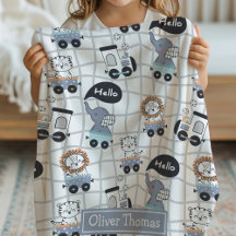 Safari Animal Train Ajouter Votre Nom