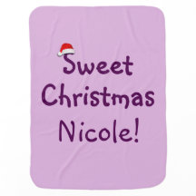 Sweet Christmas Nom personnalisé