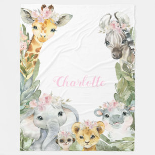 Couverture pour filles Safari