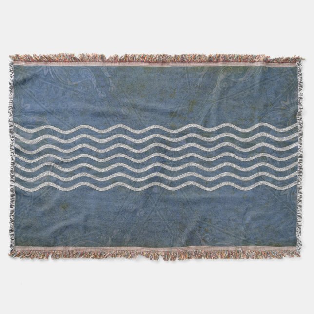 Couverture Pretty Waves argent + votre backgr, texte & idées (Devant)