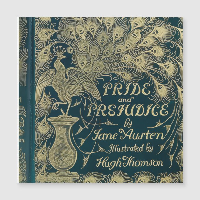 Couverture Pride and Prejudice Paon (Devant)