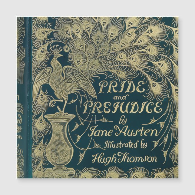 Couverture Pride and Prejudice Paon (Devant)