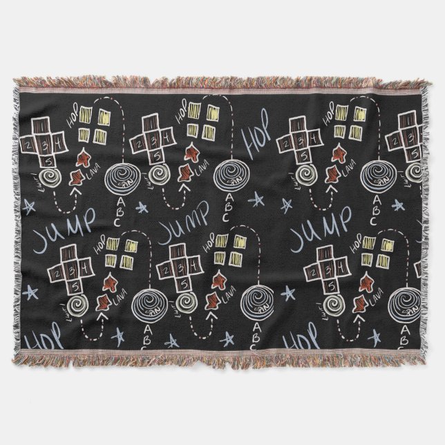Couverture Professeur Enfants Amusant Récréation Tableau Noir (Devant)