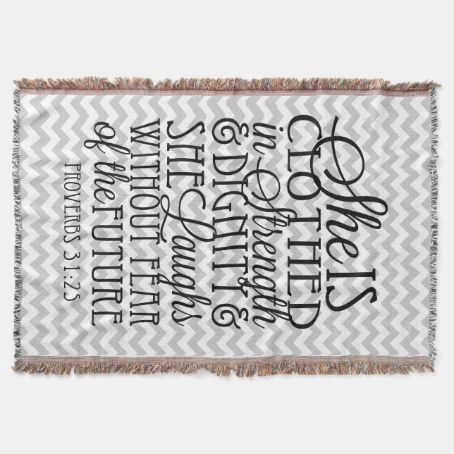 Couverture Proverbes 31/couverture Chevron de force et de (Devant)