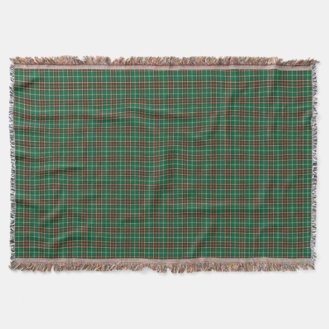 Couverture Province de Terre-Neuve Canada Tartan (Devant)