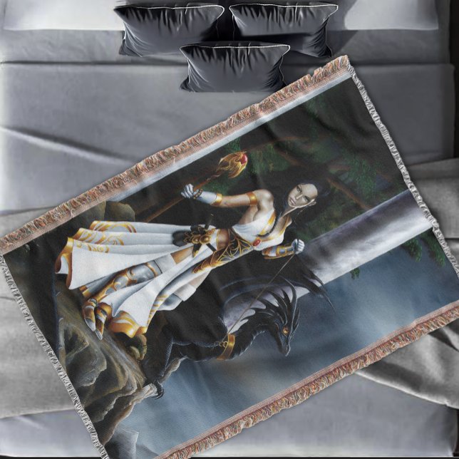 Couverture Puissante Sorcière de Fantastique Gardienne du Dra (Créateur téléchargé)