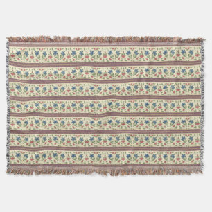 Couverture Rayure florale