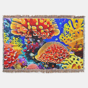 Couverture Récif de corail vibrant, merveille artistique de l