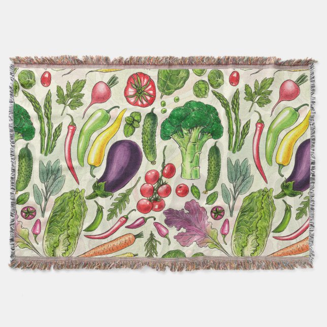 Couverture Récolte de légumes et d'herbes sur le blanc (Devant)