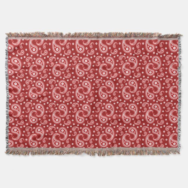 Couverture Red Paisley (Devant)