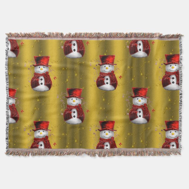 Couverture Red Snowmen en or (Devant)
