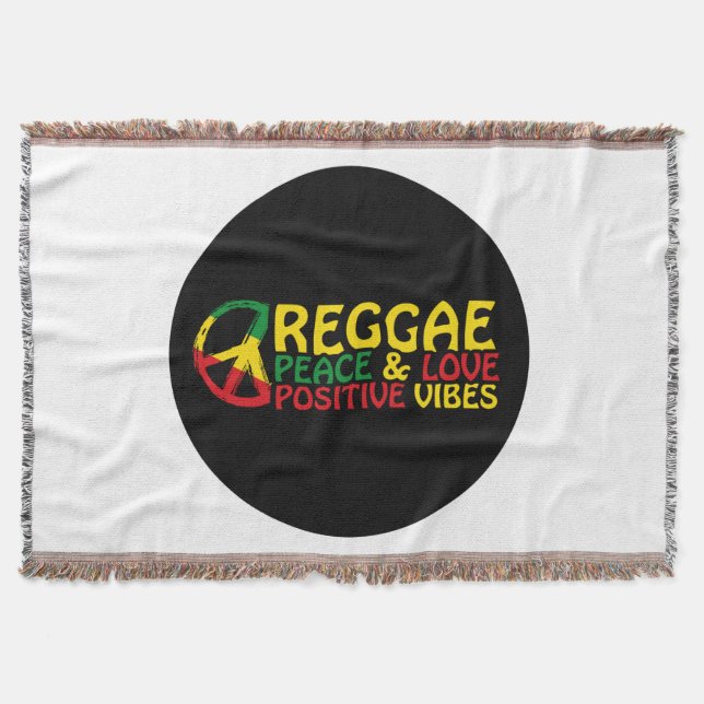 Couverture Reggae Musique avec citations positives (Devant)