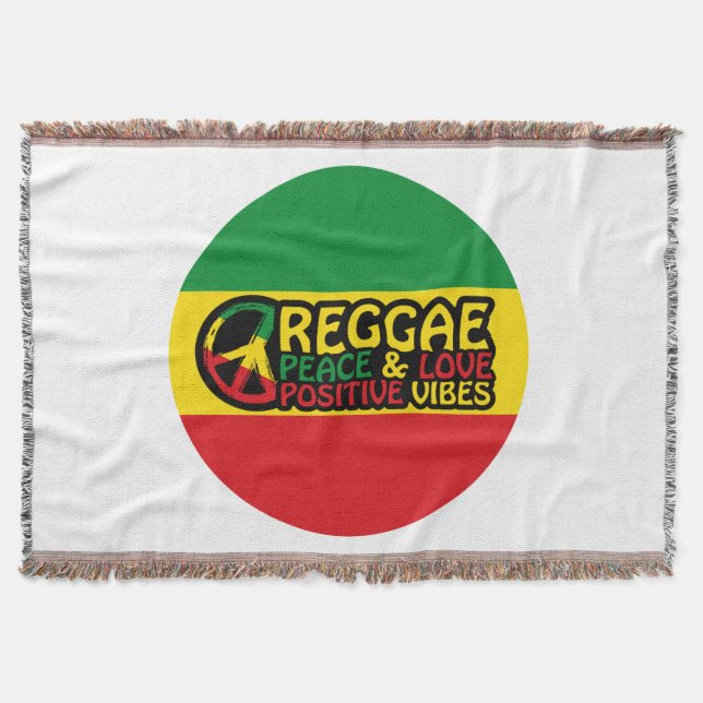 Couverture Reggae Musique avec citations positives (Devant)