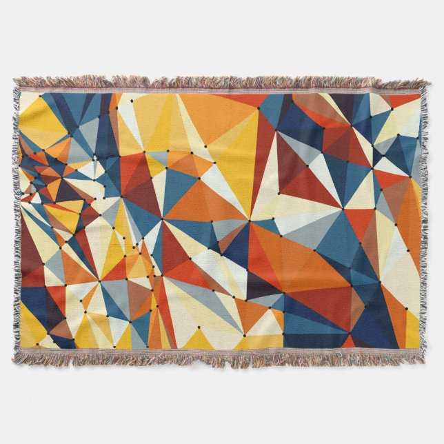 Couverture Réseau de triangles multicolores (Devant)