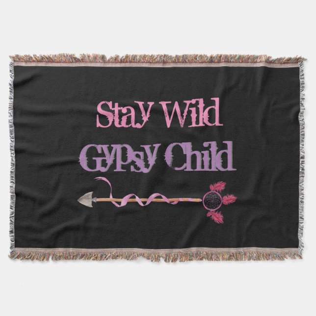 Couverture Restez sauvage Gypsy Flèche enfant (Devant)