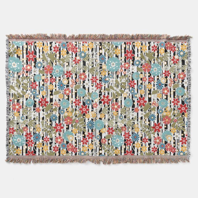 Couverture Rétro, floral rétro (Devant)