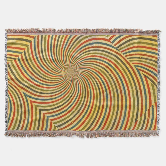 Couverture Retro Grunge Swirl + votre idée (Devant)