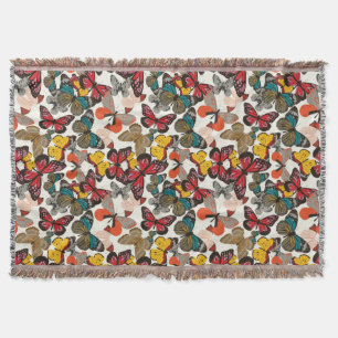 Couverture Rétro motif floral 5