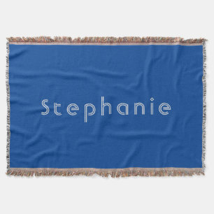 Couverture Rétro Vintage minimaliste moderne bleu