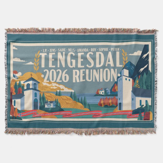 Couverture Réunion de famille Tengesdal 2026 (Devant)