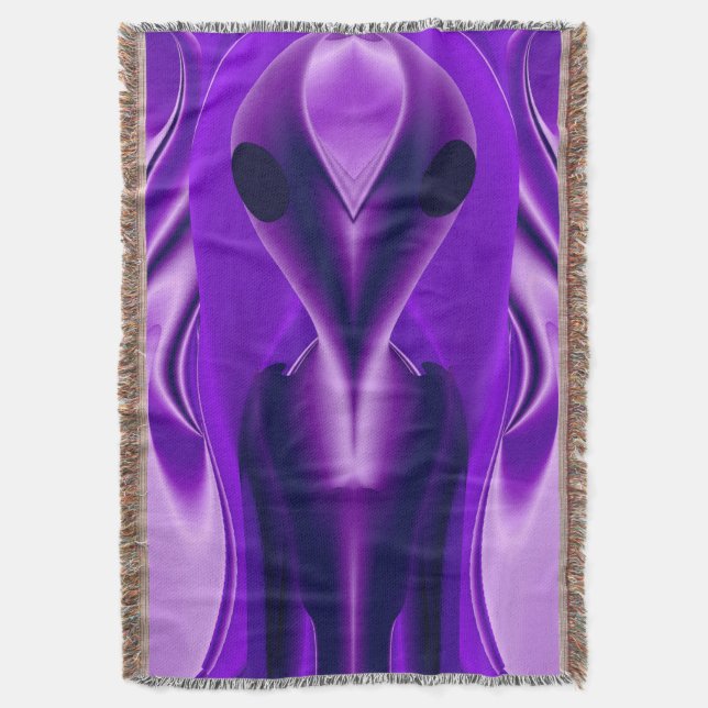 Couverture Rêves arc-en-ciel violet 3D, Alien (devant Vertical)