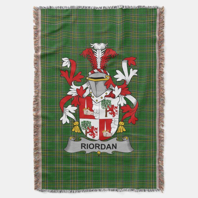 Couverture Riordan irlandais ou O_Rearden Armoiries famille C (devant Vertical)