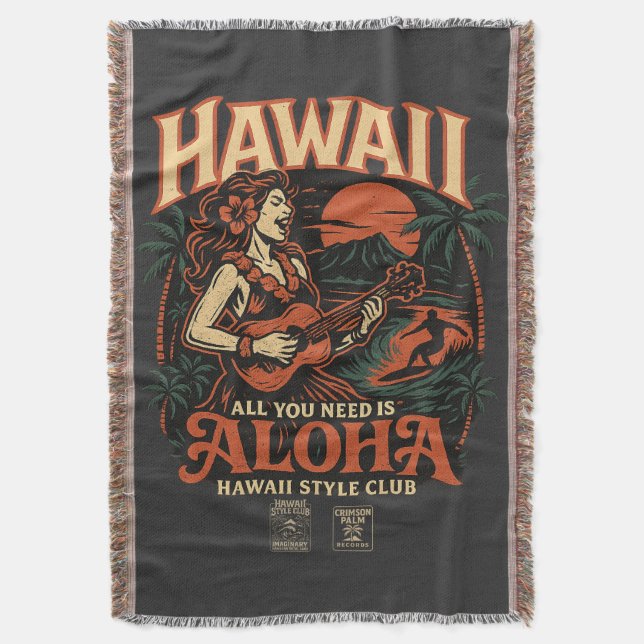 Couverture "Rising ALOHA" Debut Album (devant Vertical)