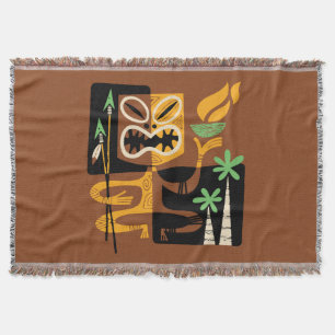 Couverture Rituels Tribaux Anciens : Homme avec Feu et Lances