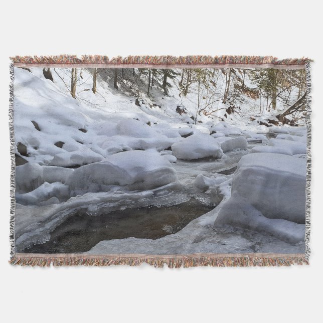 Couverture Rivière de montagne hivernale – Wild Nature Romani (Devant)