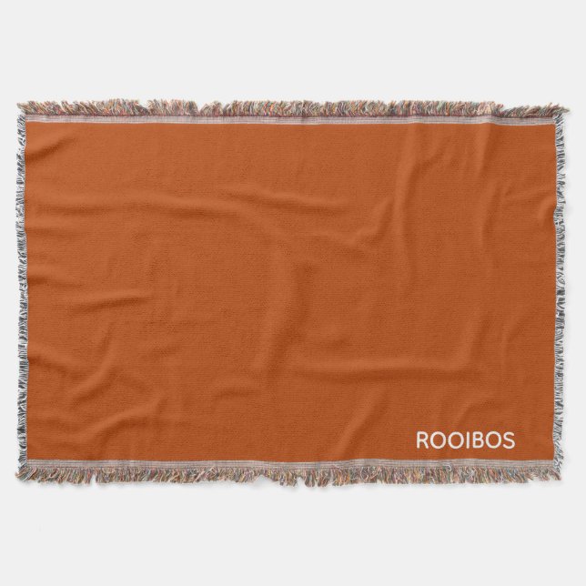 Couverture Rooibos rouge brun nom (Devant)