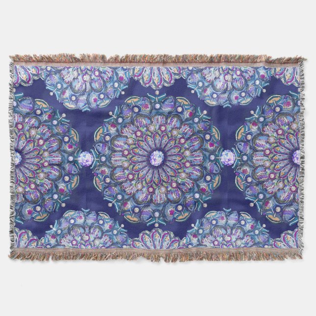 Couverture rosace bleue (Devant)