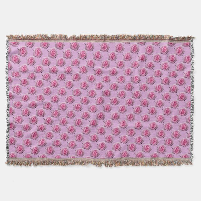 Couverture rose Fleur Roses Roses Rose Jeter Couve (Devant)