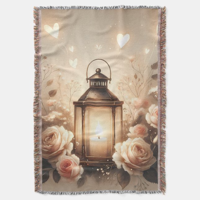 Couverture Rose Lantern Glow Bouquet (devant Vertical)