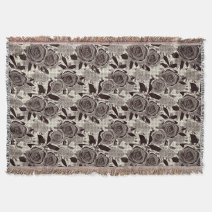 Couverture Roses noirs, rose, noirs et gris