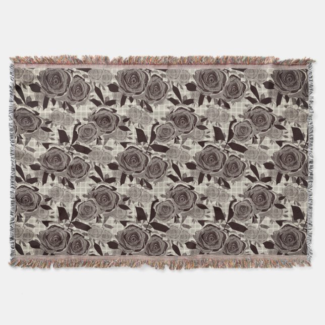Couverture Roses noirs, rose, noirs et gris (Devant)
