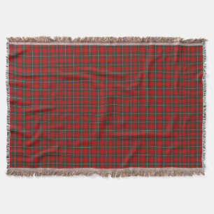Couverture Rouge de MacGregor de clan et tartan de Forest
