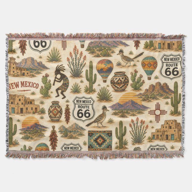Couverture Route 66 du Nouveau-Mexique : Desert Drift (Devant)