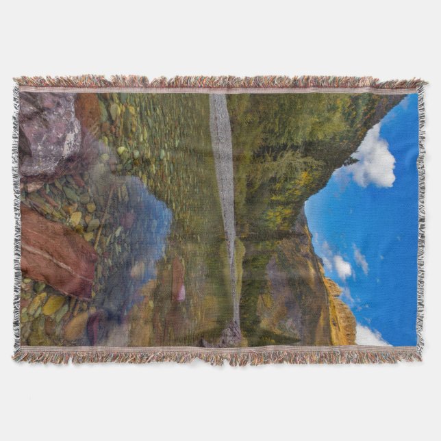 Couverture Ruisseau McDonald en automne avec Garden Wall (Devant)