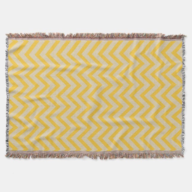Couverture Saffron Spice Moods Chevrons (Devant)