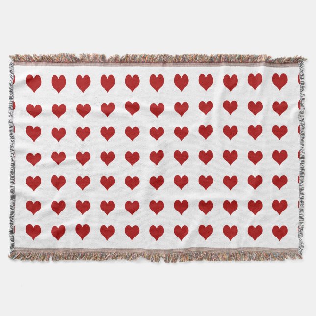 Couverture Saint Valentin Coeur (Devant)