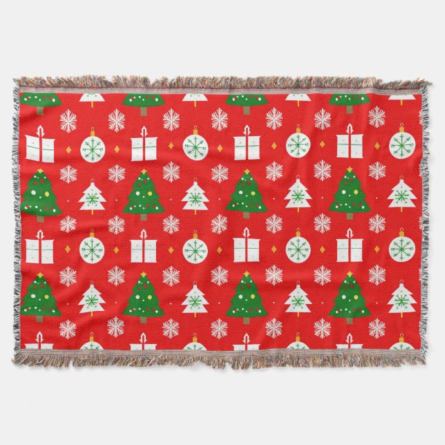 Couverture 🎄 Sapins de Noël & Flocons de neige ❄️ Hiver Fest (Devant)